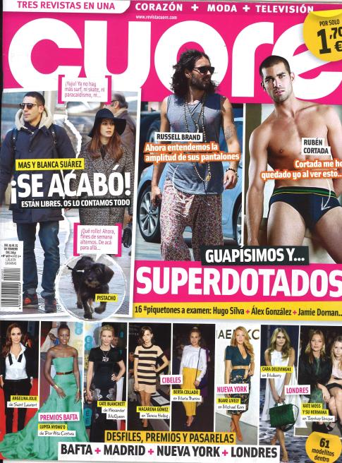 CUORE portada 20 de Febrero 2014
