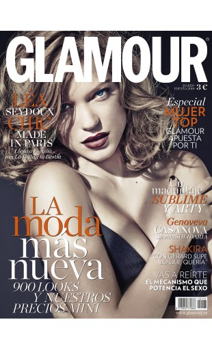 GLAMOUR portada Marzo 2014