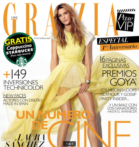 GRAZIA portada 12 de Febrero 2014