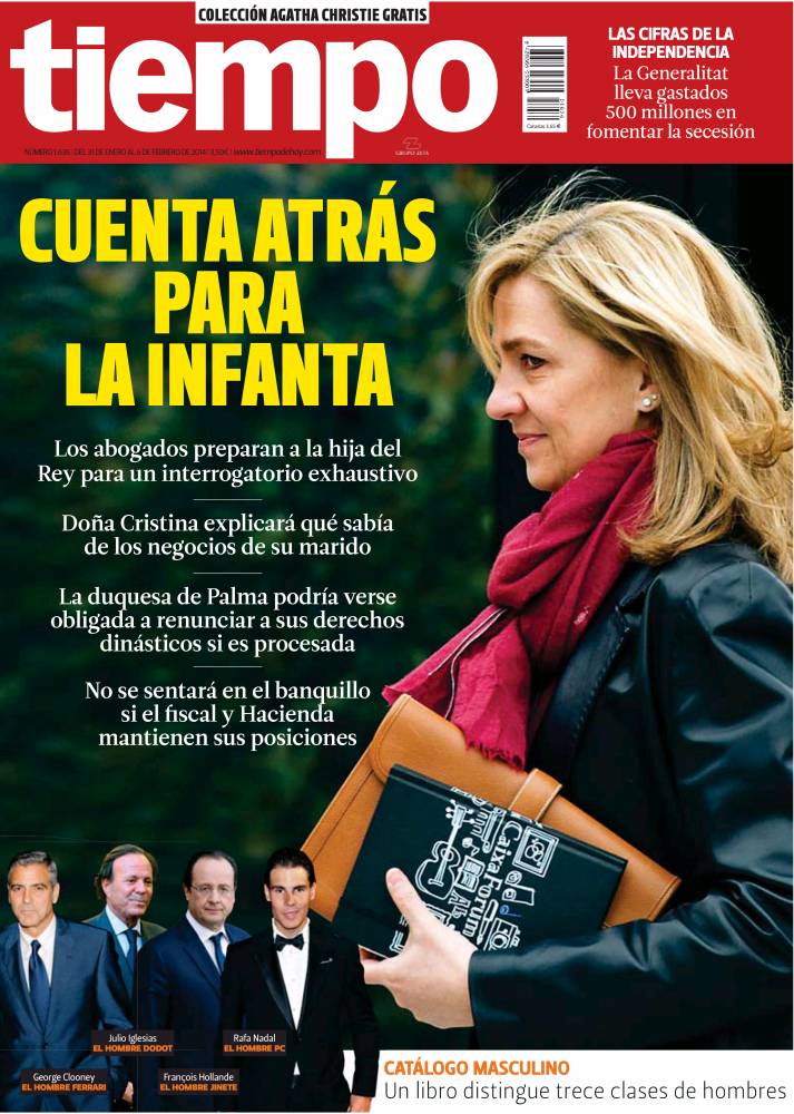 TIEMPO portada 02 de Febrero 2014