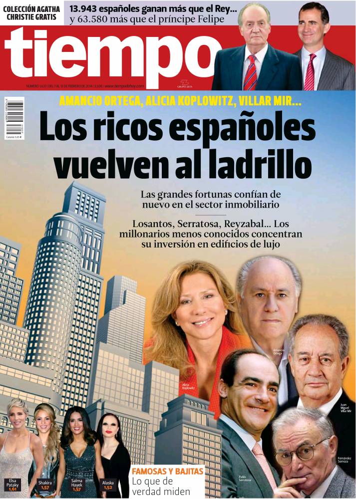 TIEMPO portada 9 de Febrero 2014