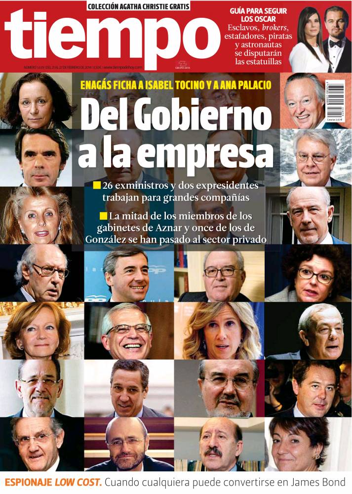 TIEMPO portada 23 de Febrero 2014