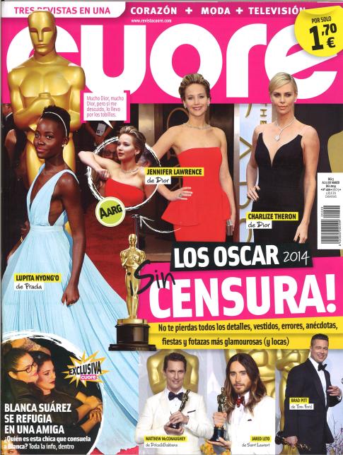 CUORE portada 5 de Marzo 2014