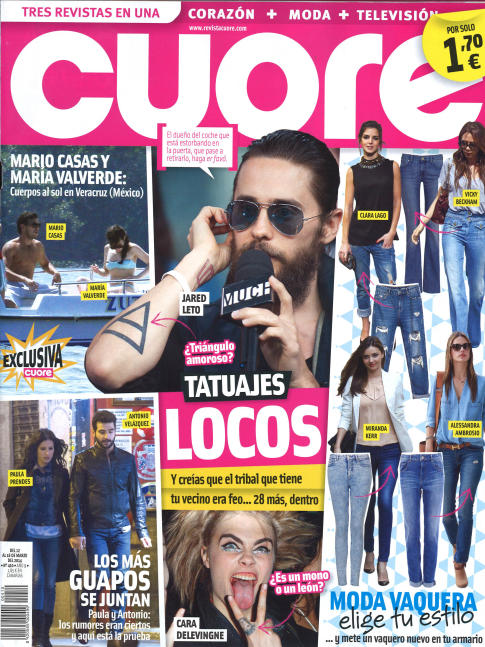 CUORE portada 12 de Marzo 2014