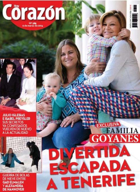 HOY CORAZON portada 09 de Marzo 2014