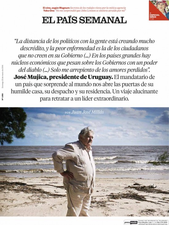 PAIS SEMANAL portada 23 de Marzo 2014