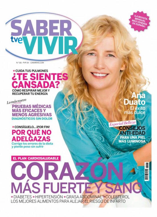 SABER VIVIR portada Marzo 2014