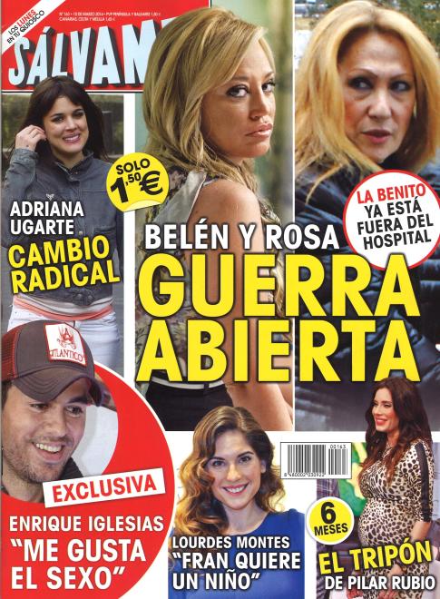SALVAME portada 3 de Marzo 2014