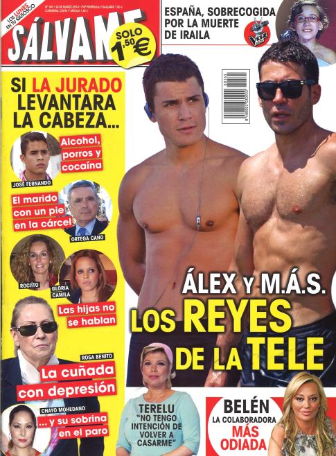 SALVAME portada 17 de Marzo 2014