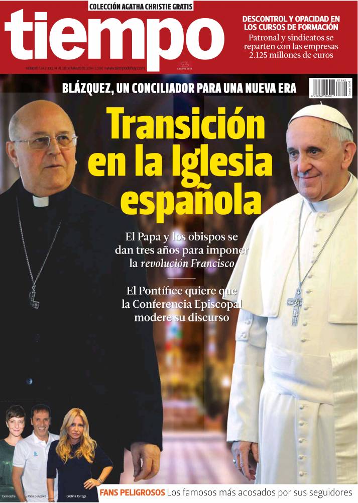 TIEMPO portada 16 de Marzo 2014