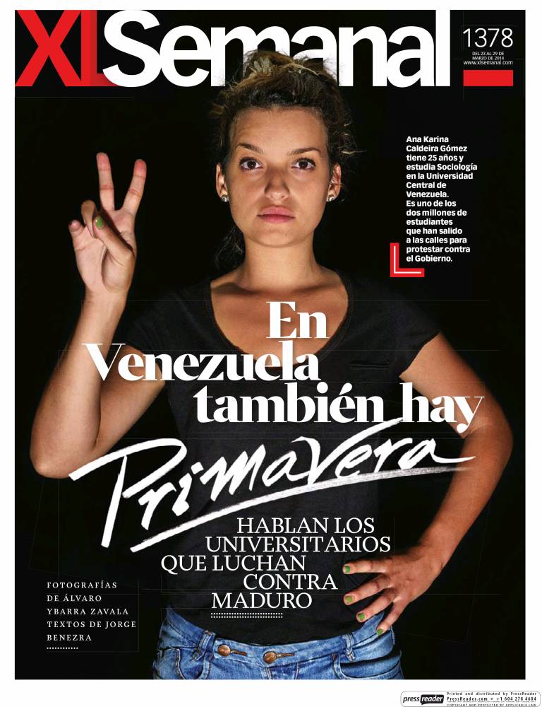 XL SEMANAL portada 23 de Marzo 2014