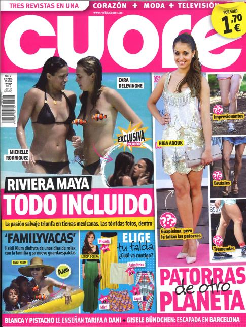 CUORE portada 2 de Abril 2014