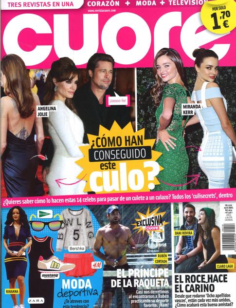 CUORE portada 23 de Abril 2014