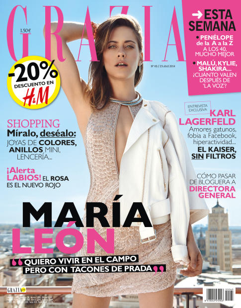 GRAZIA portada 23 de Abril 2014