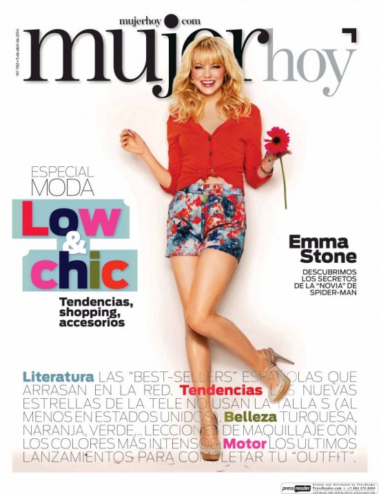 MUJER HOY portada 6 de Abril 2014