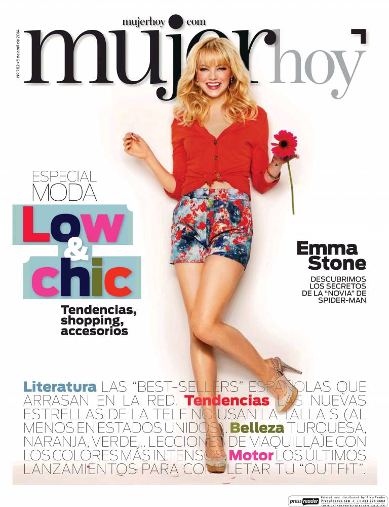 MUJER HOY portada 6 de Abril 2014