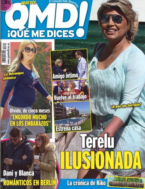 QUE ME DICES portada 14 de Abril 2014