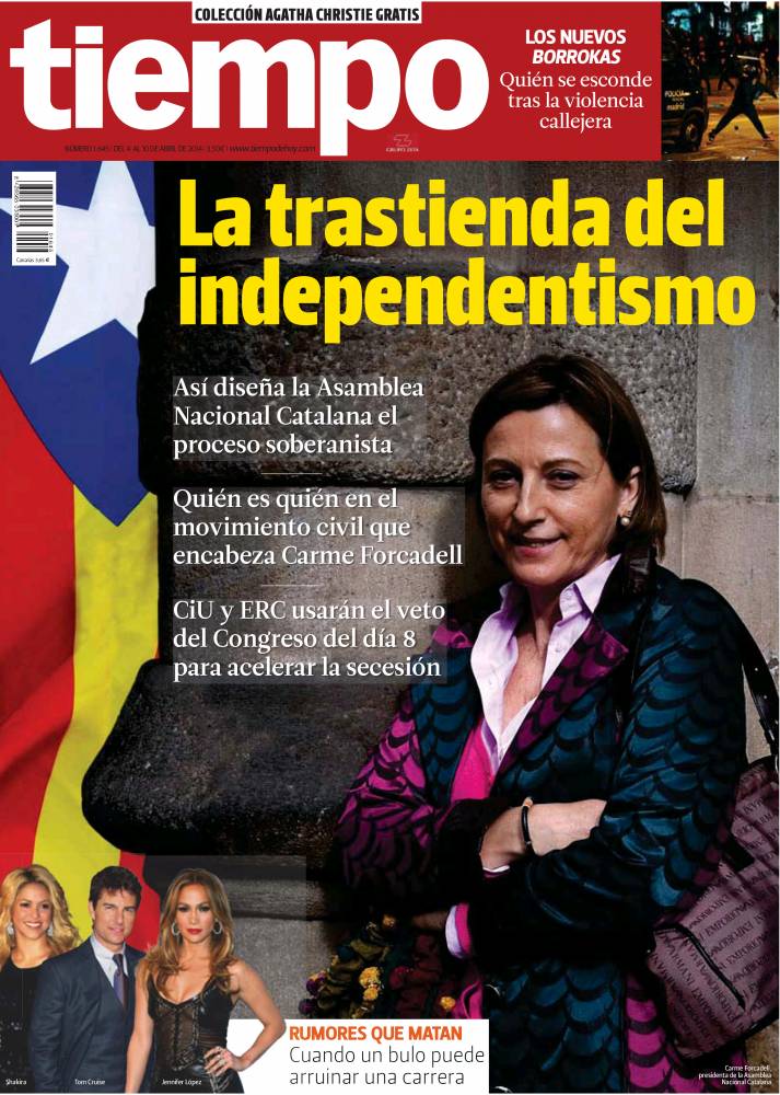 TIEMPO portada 6 de Abril 2014