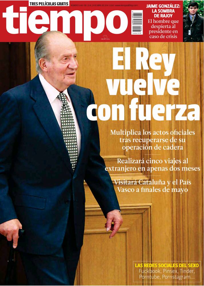 TIEMPO portada 27 de Abril 2014