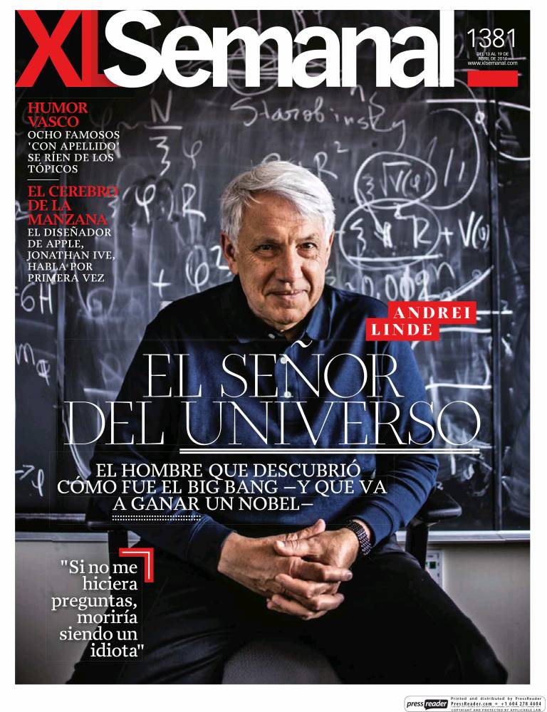 XL SEMANAL portada 13 de Abril 2014