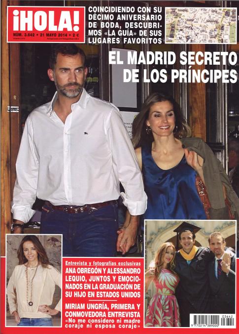 HOLA portada 14 de Mayo 2014