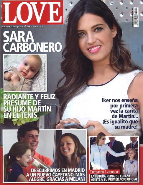 LOVE portada 7 de Mayo 2014