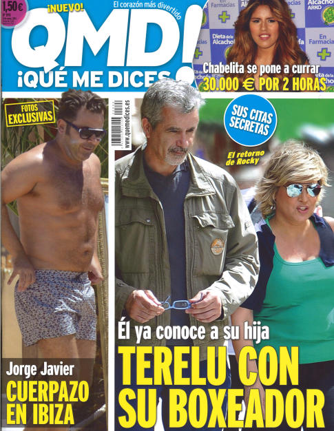 QUE ME DICES portada 26 de Mayo 2014