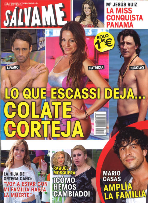 SALVAME portada 5 de Mayo 2014
