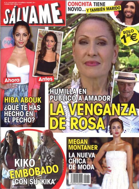 SALVAME portada 19 de Mayo 2014