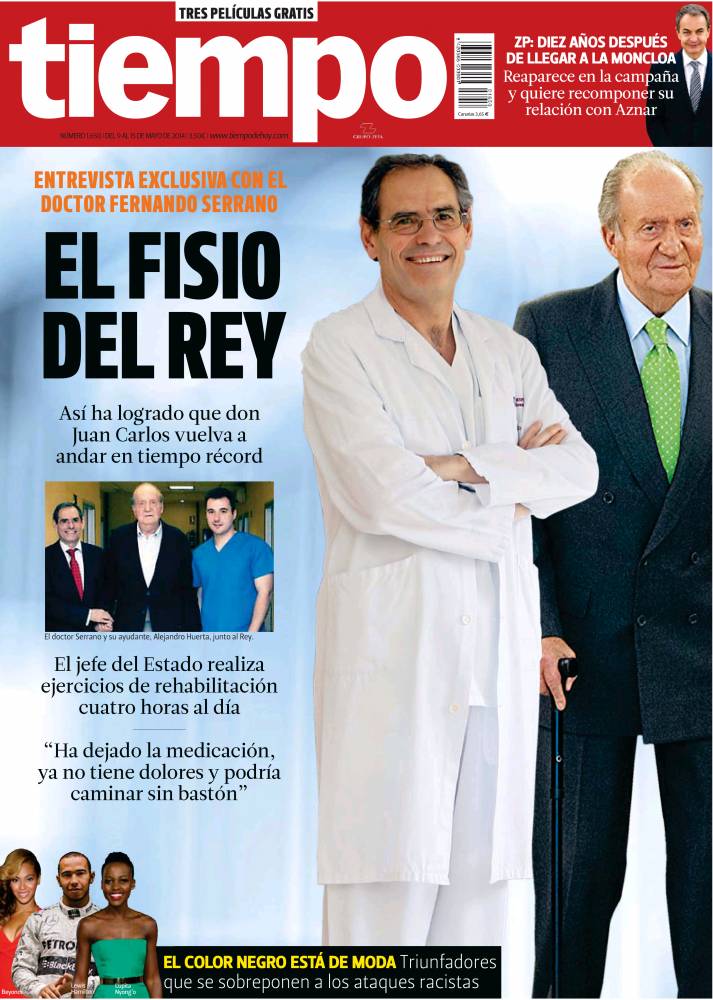 TIEMPO portada 11 de Mayo 2014