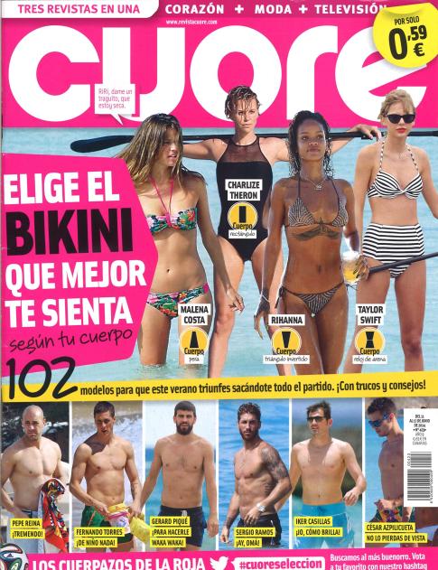 CUORE portada 11 de Junio 2014