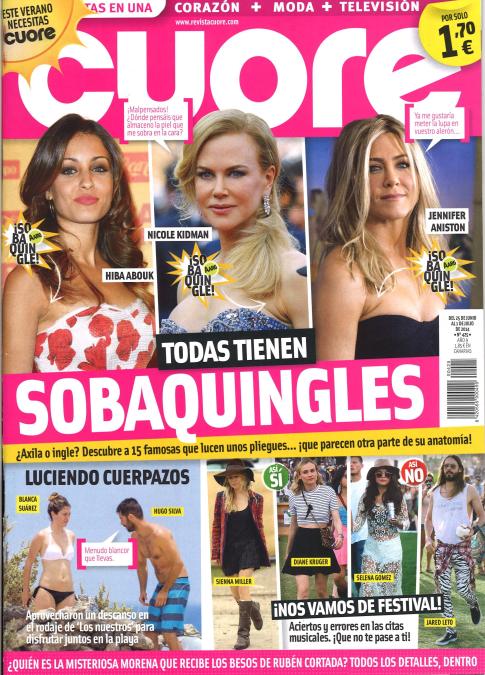 CUORE portada 25 de junio 2014