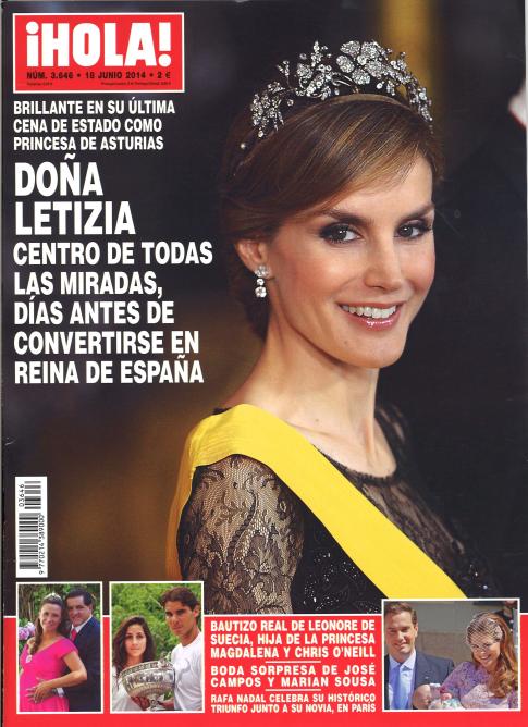 HOLA portada 11 de Julio 2014