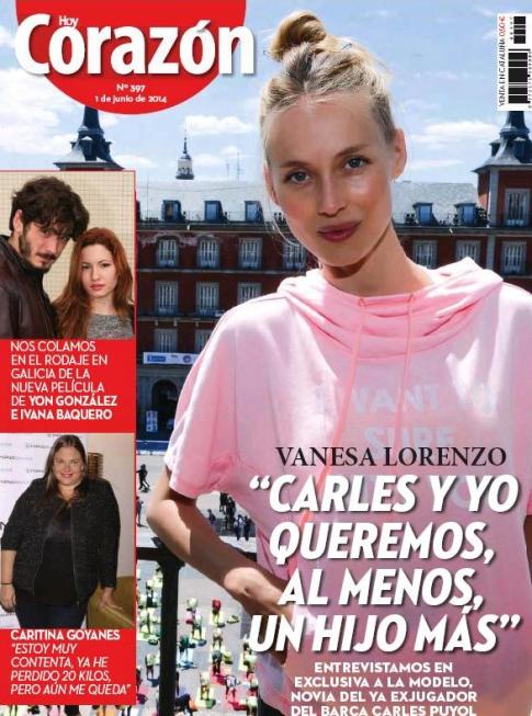 HOY CORAZON portada 2 de junio 2014