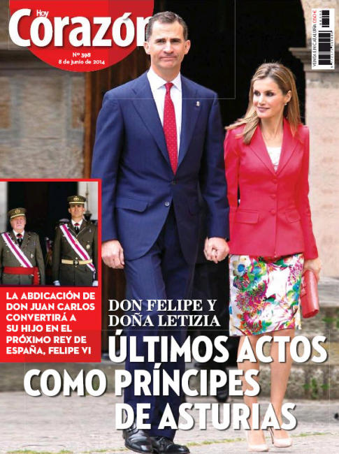 HOY CORAZON portada 9 de Junio 2014