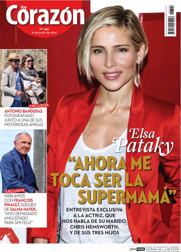 HOY CORAZON portada 15 de Junio 2014