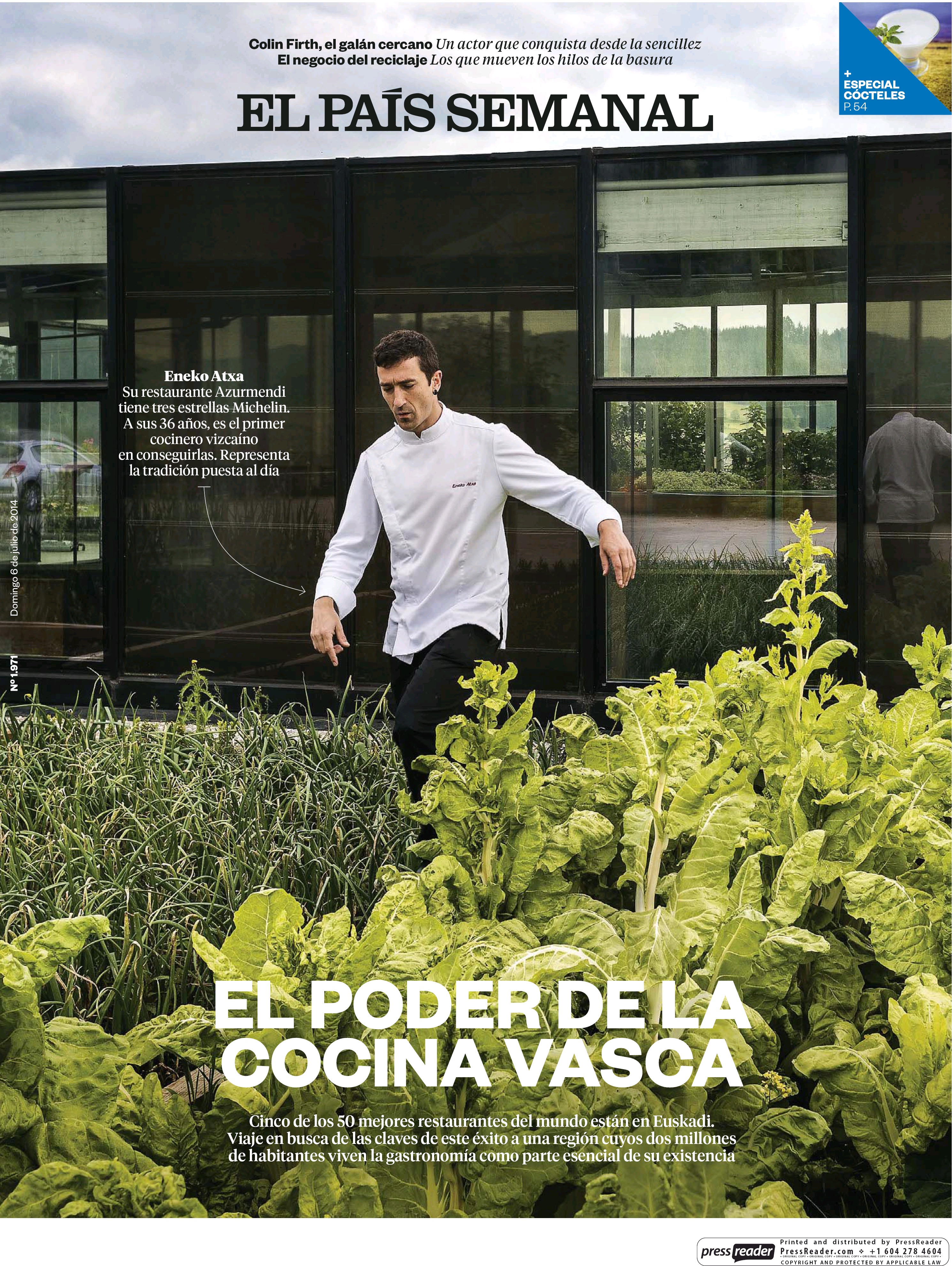 PAIS SEMANAL portada 12 de Julio 2014