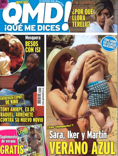 QUE ME DICES portada 7 de Junio 2014