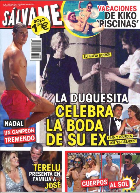 SALVAME portada 16 de Julio 2014