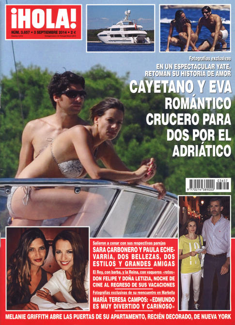HOLA portada 27 de Agosto 2014