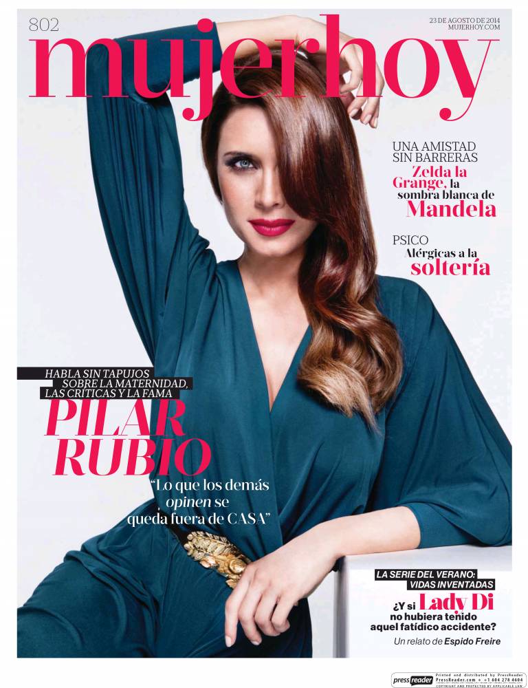 MUJER HOY portada 24 de Agosto 2014