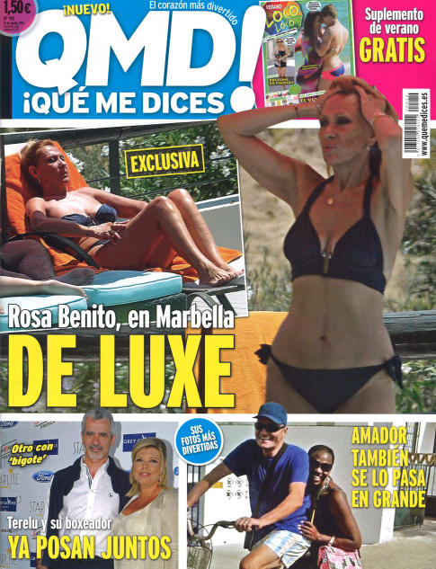QUE ME DICES portada 18 de Agosto 2014