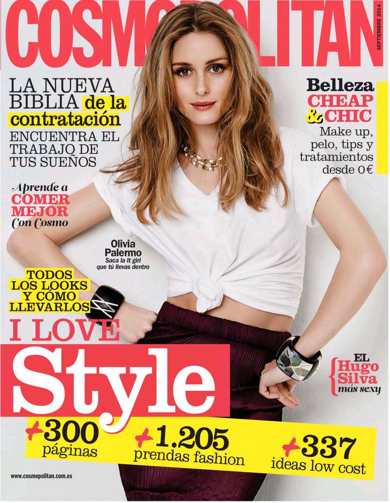 COSMOPOLITAN portada Septiembre 2014