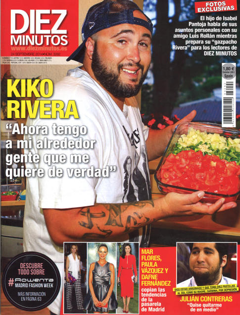 DIEZ MINUTOS portada 17 de Septiembre 2014