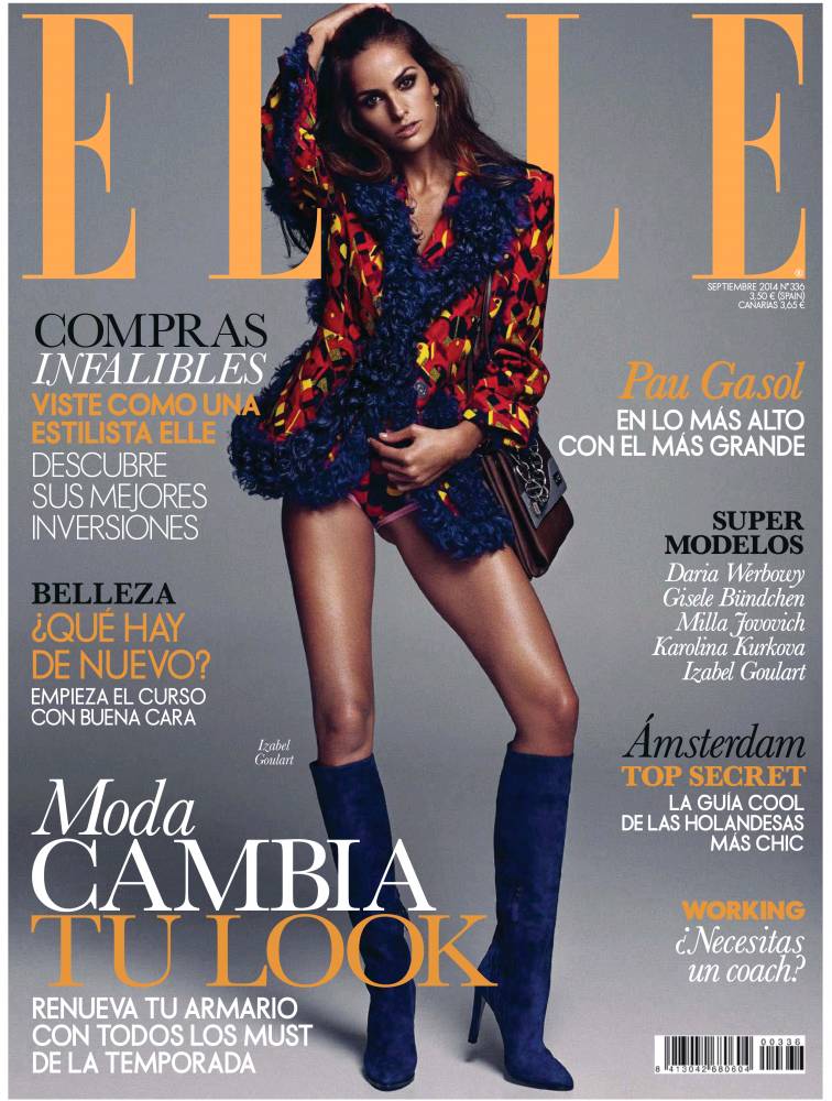 ELLE portada Septiembre 2014