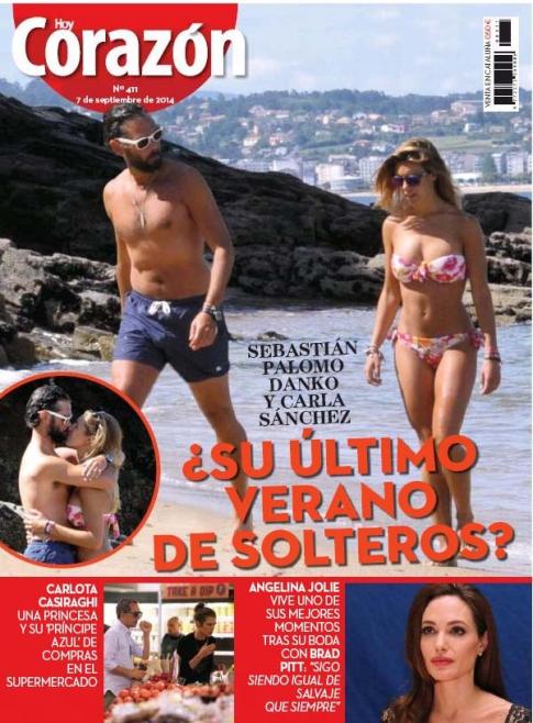 HOY CORAZON portada 8 de Septiembre 2014