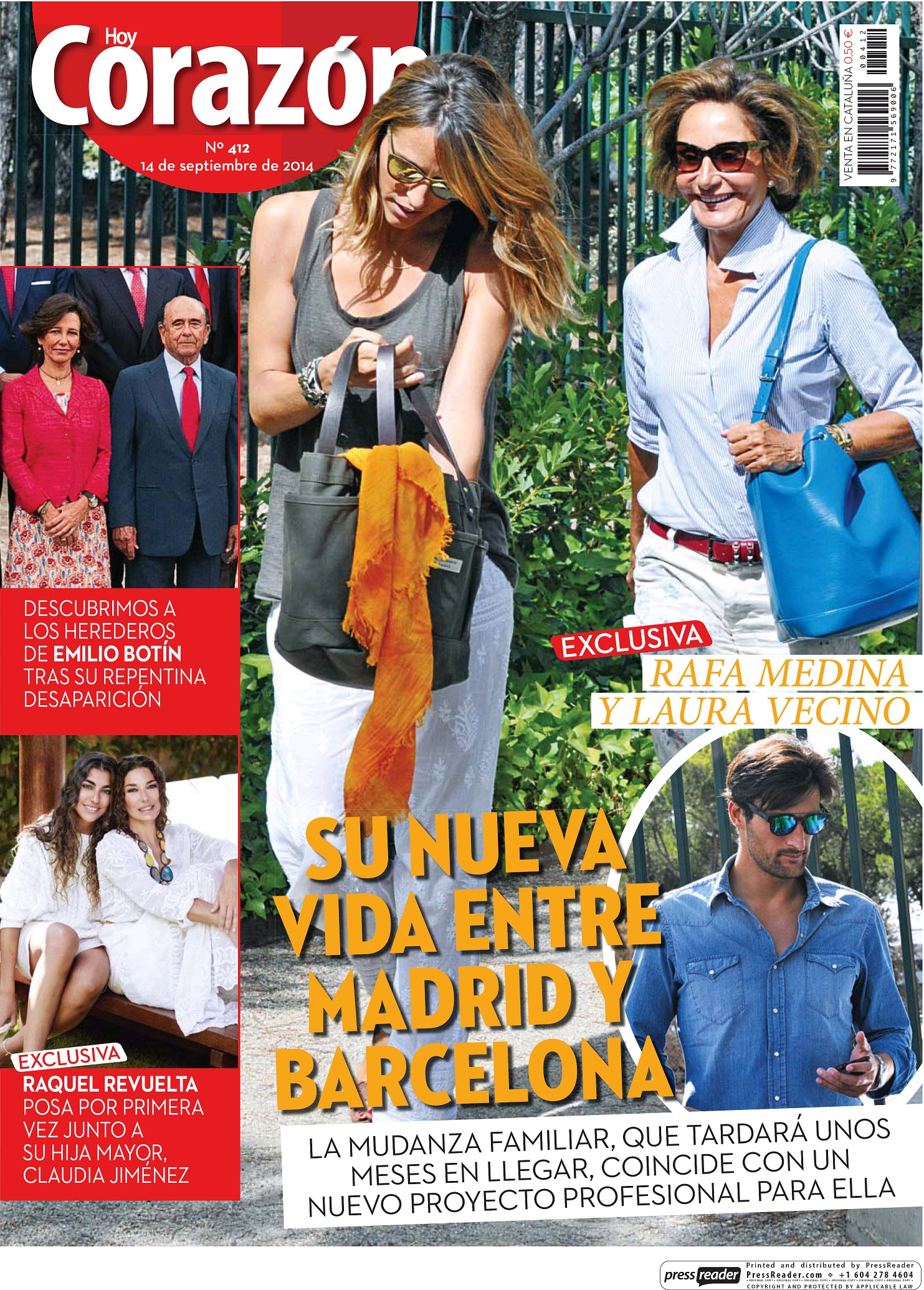 HOY CORAZON portada 14 de Septiembre 2014