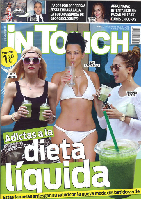 IN TOUCH portada 10 de Septiembre 2014