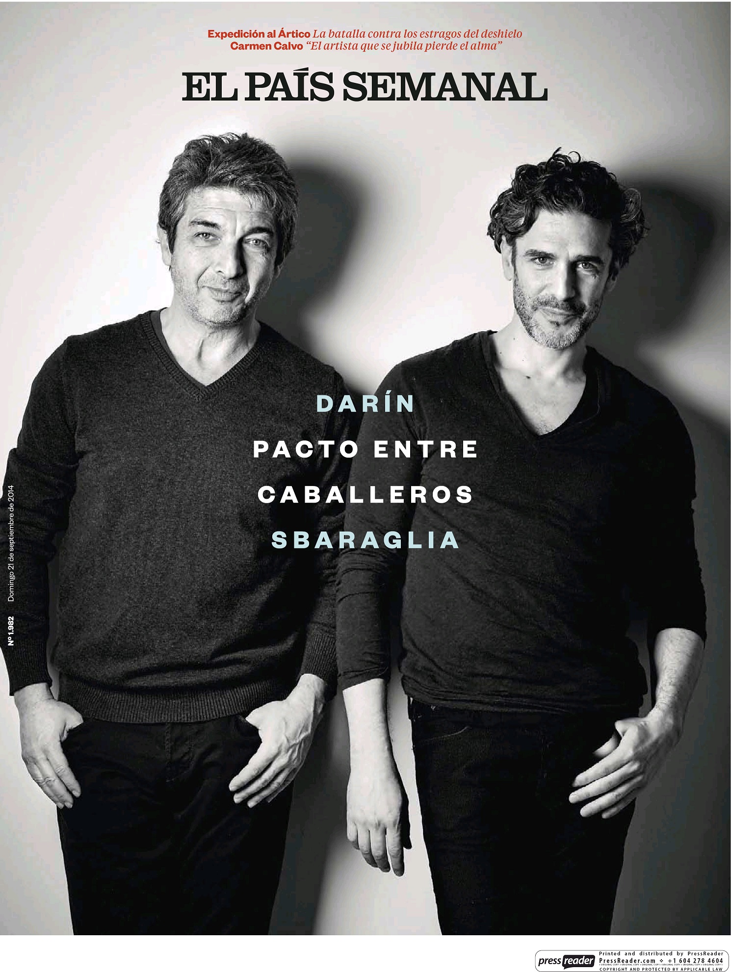 PAIS SEMANAL portada 22 de Septiembre 2014