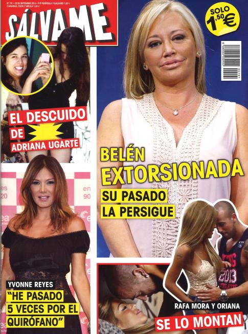 SALVAME portada 15 de Septiembre 2014